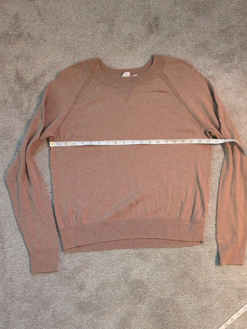 Gap Light Brown Crewneck Sweater - Classic Pullover